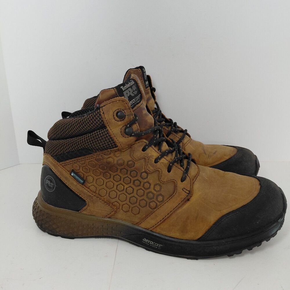 Timberland PRO Reaxion Waterproof Soft Toe EH Work Boots Men’s 12 Wide